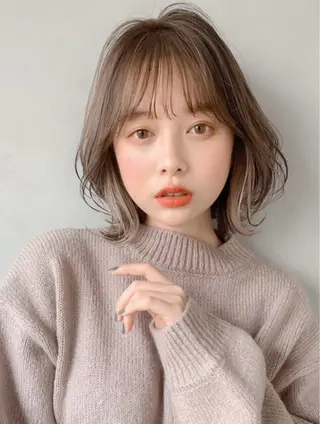 ショート ナチュラル🎀透明感 カラー/香香のヘアスタイル