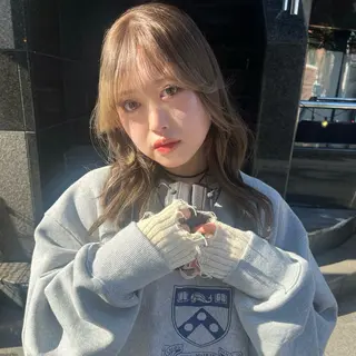 ロング AI TOKYO　S所属・mizuki 【韓国レイヤー】のヘアスタイル