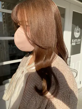 カラー 韓国×髪質改善カラー 💎hinaのヘアスタイル