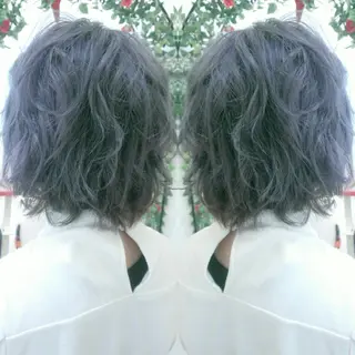 ショート カラー 植田 /エクステ /ブリーチ/髪質改善のヘアスタイル