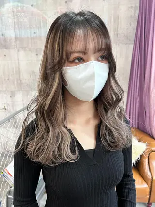 ロング SHURI❤️‍🔥 中/韓mix ♡のヘアスタイル