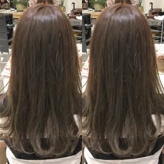ロング カラー 荒木 依莉亜のヘアスタイル