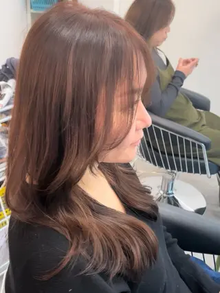 セミロング ARARE HAIR みゆきのヘアスタイル