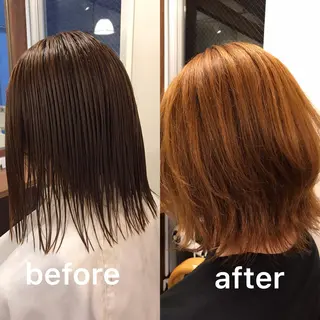 ミディアム 加藤 泰輔のヘアスタイル