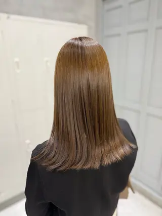 ミディアム 似合わせカラー/ヘア セット💐本多恵美のヘアスタイル