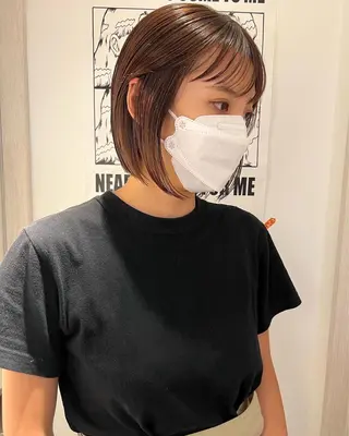 ショート カラー ✨ハイライトの達人 ボブ/ショート/雪下のヘアスタイル