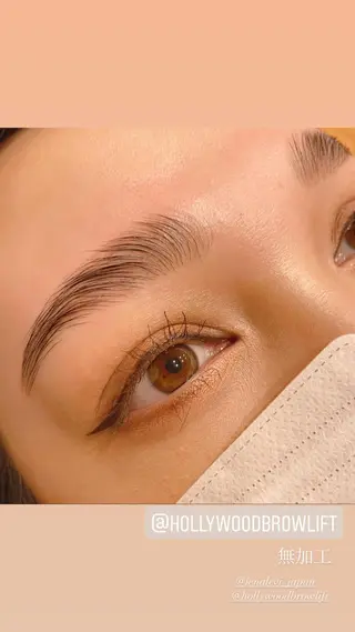 Ummi所属・肌管理／眉毛．まつ毛 陽子の眉毛・アイブロウイメージ