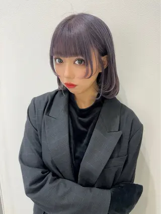 ミディアム カラー 艶カラー/エクステ/ MIRAI🪽のヘアスタイル