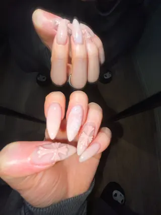 ネイル GO TODAY 吉祥寺Glint所属・うの 韓国ﾈｲﾙ໒꒱⋆⭒˚のネイルデザイン