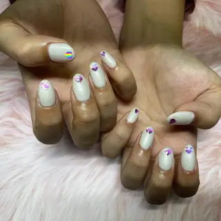 ネイル NailSalon  Ristar所属・Aino 🤍のネイルデザイン
