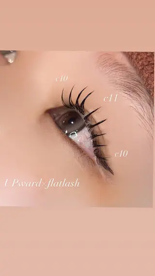 マツエク・マツパ LaBless Ayana👀🤍のマツエク・マツパデザイン