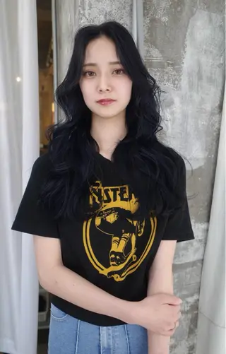 ロング カラー pia koudaiのヘアスタイル