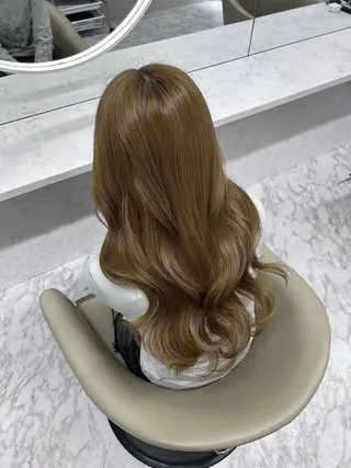 ロング カラー Pinq  by angelica 瓢箪山店所属・治川 みちるのヘアスタイル