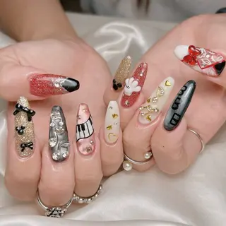 ネイル junna 金山.東別院.上前津のネイルデザイン