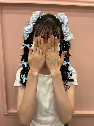 ヘアアレンジ lien eriiのヘアスタイル