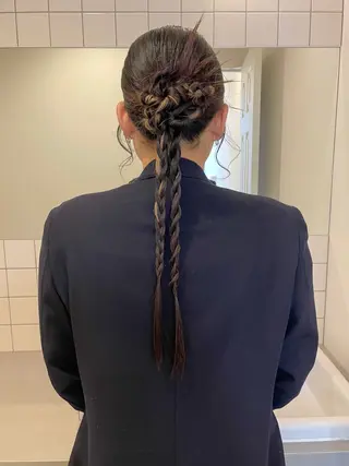 ロング ボブカットモデル/パ ーマ/harunaのヘアスタイル