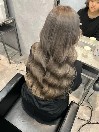 ロング カラー 透明感/レイヤー 🇰🇷tomonaのヘアスタイル