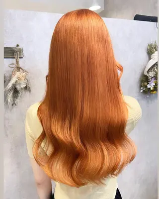 ロング 韓国ヘア＆透けカラー keita🇰🇷のヘアスタイル