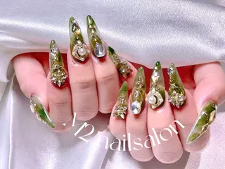 ネイル 長さだし専門店 M2　rikaのネイルデザイン