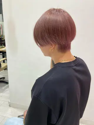 カラー メンズ 新宿/韓国ヘア 中明度カラー/かやのヘアスタイル