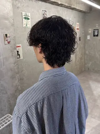 ショート パーマ door white hideのヘアスタイル