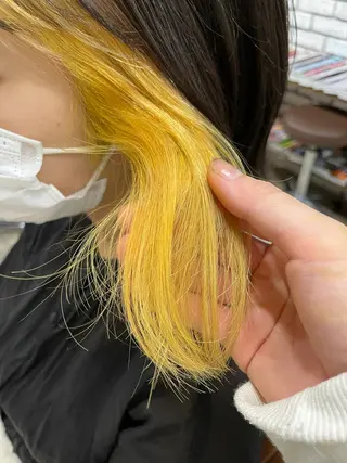 ミディアム カラー ヘアアレンジ 🫧ヒシダアキ /taboo🫧のヘアスタイル