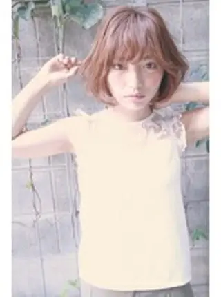 ミディアム ＦＵＮＩＣ ファニックのヘアスタイル