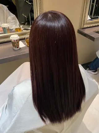 ロング カラー募集中 広井優菜のヘアスタイル