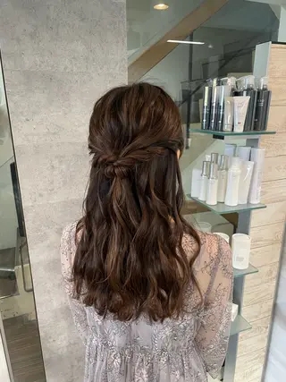 ヘアアレンジ 金城 二千夏のヘアスタイル