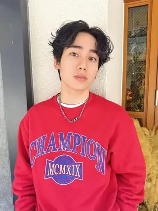 メンズ メンズ専門/マッシュ /スパイラル　福島のヘアスタイル