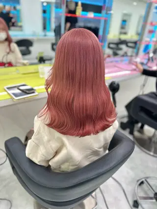 セミロング カラー ♡ダブルカラー特化♡ miyuのヘアスタイル