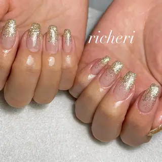 ミディアム ネイル richeri beautyのネイルデザイン