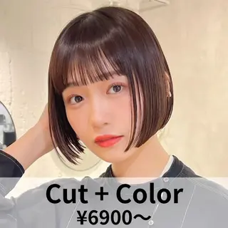 ショート カラー ボブレイヤー特化型 お悩み解決サロン☀️のヘアスタイル