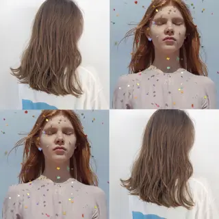 セミロング カラー パーマ ヘアアレンジ メンズ キッズ ネイル マツエク・マツパ レイヤーカット指名 No.1💖マユカのヘアスタイル