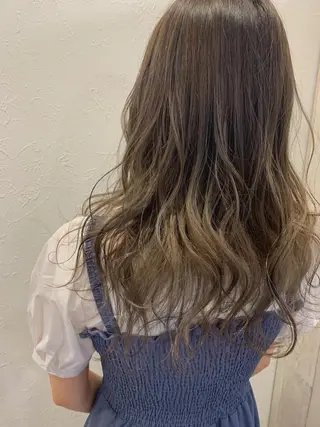 セミロング カラー m ā l o.🌷 サカモトマイコのヘアスタイル