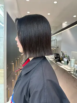 ショート 髪質改善✨縮毛矯正 ショートボブ/ともきのヘアスタイル