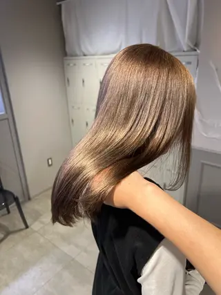 セミロング カラー 韓国レイヤーカット /REIのヘアスタイル