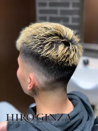 ショート HIRO銀座　三上 東真のヘアスタイル