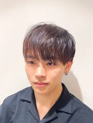 メンズ メンズ縮毛矯正 ブリーチカラー/まやのヘアスタイル