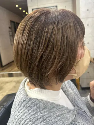ショート カラー 遠藤沙也加 /レイヤーカットのヘアスタイル