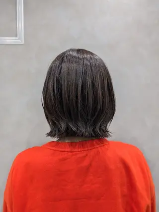 ミディアム カラー SOYON豊田市駅店所属・髪質改善/ 上村旺武のヘアスタイル