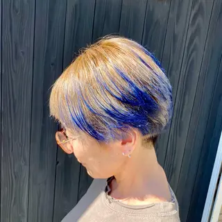 ショート カラー 惣木 菜穂のヘアスタイル