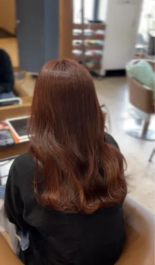 ロング 米村 美咲のヘアスタイル