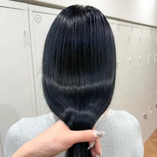 ロング カラー ヘアアレンジ キヨミ 韓国レイヤーカットのヘアスタイル