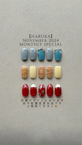 ネイル HARUKA ネイリスト福岡/薬院のネイルデザイン