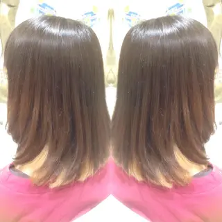 ミディアム 中林 由佳のヘアスタイル