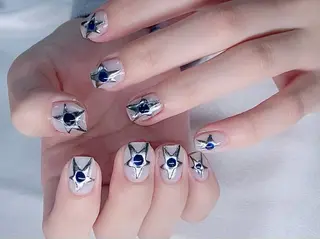 ネイル ETERNA Nail 銀座店【パラジェル/フィルイン/チップ長さだし/マグネット/ニュアンス】所属・ア カリのネイルデザイン