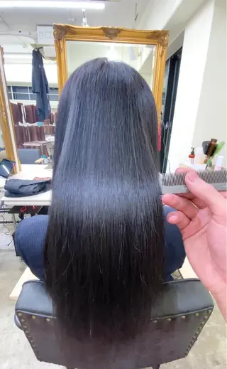 ロング ウルフ/レイヤー /髪質改善　ナユタのヘアスタイル