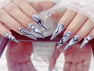 ネイル チョウ チョウのネイルデザイン