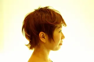 セミロング カラー パーマ ヘアアレンジ 田中  雅樹のヘアスタイル